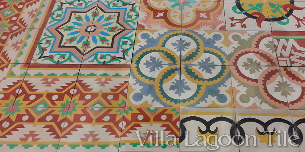 Cement tile made in cuba