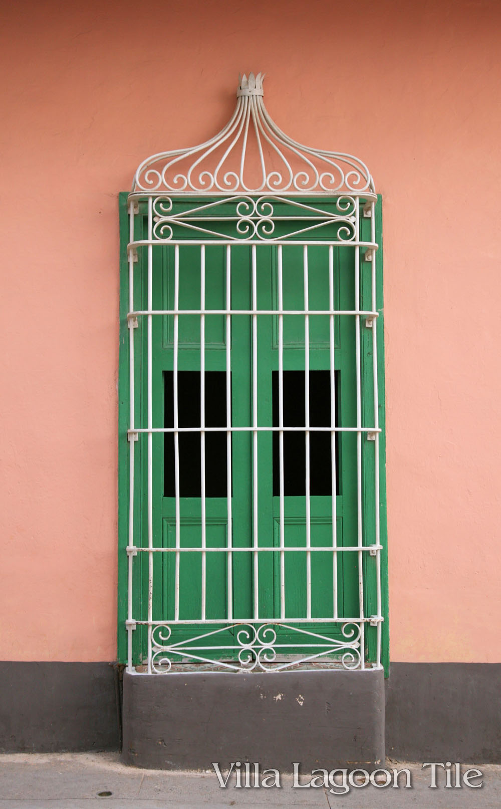 Pink is a popular color in Cuba, both in their tile and their exterior colors. 