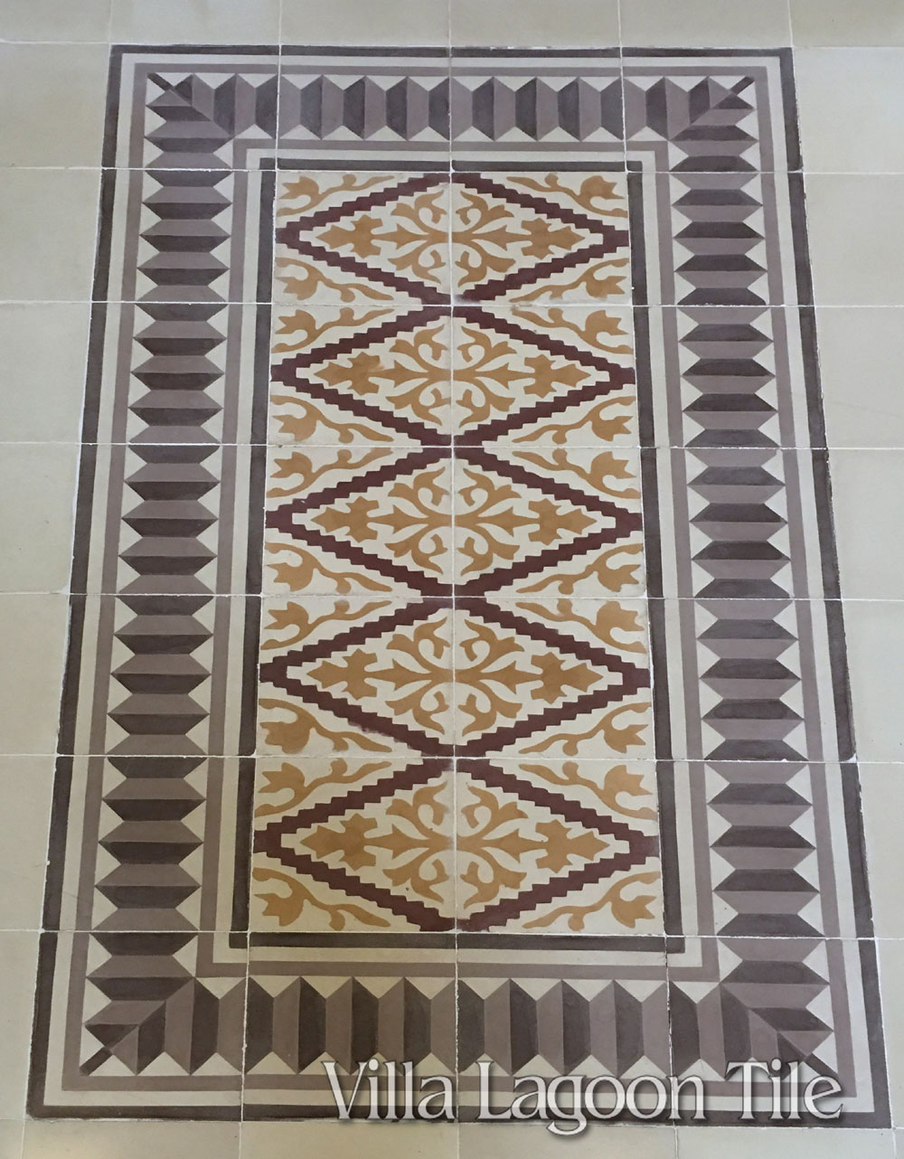 SALSA cement tile pattern in Havana, Cuba