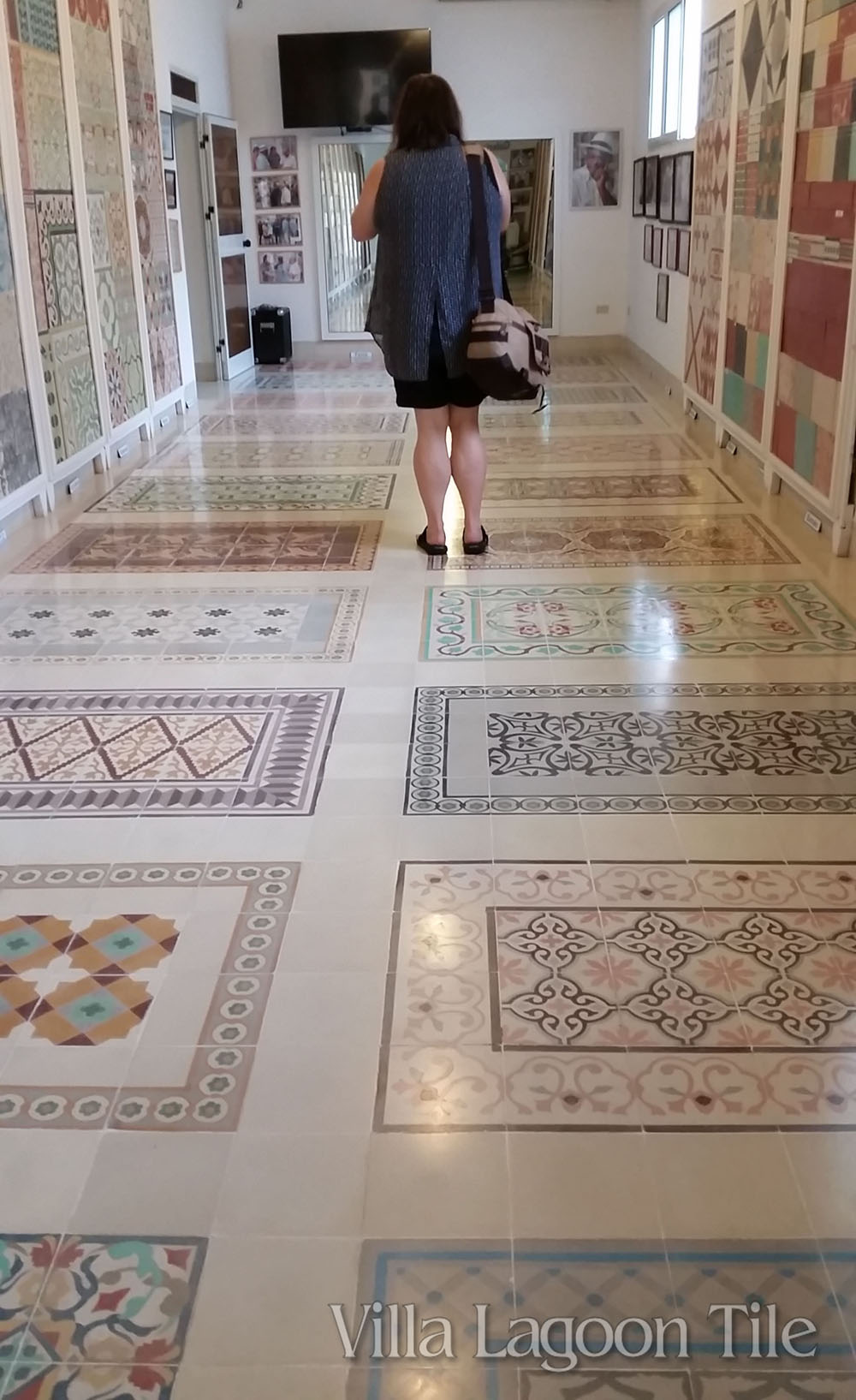 Cuban tile showroom in Havana, Cuba